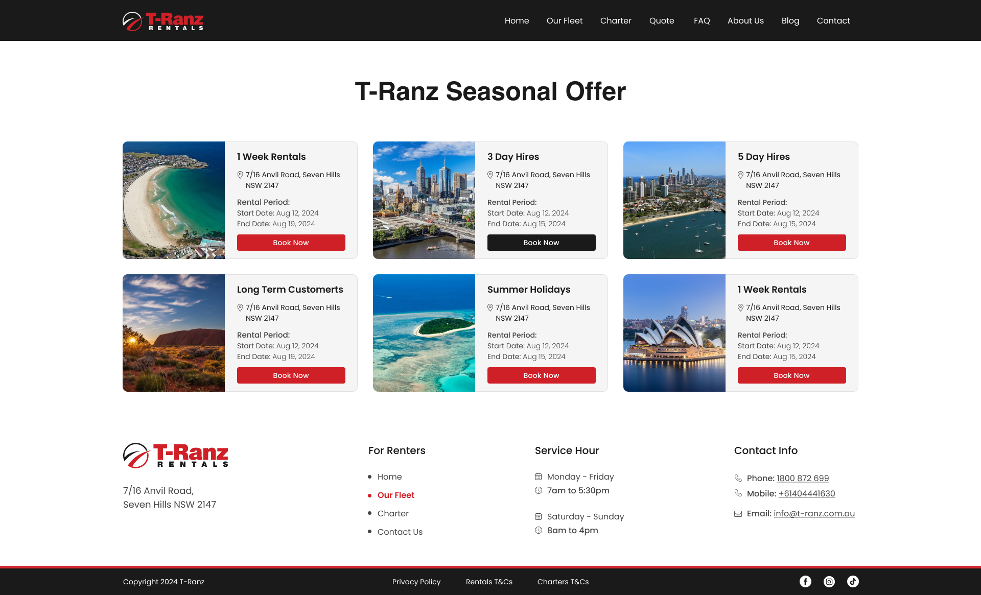 Seasional Offers Screen, Where Customer Can See the Available Offers for the Season — preview 5